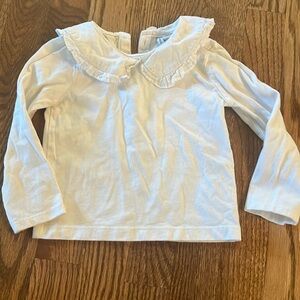 Janie and Jack ruffle collar cotton top